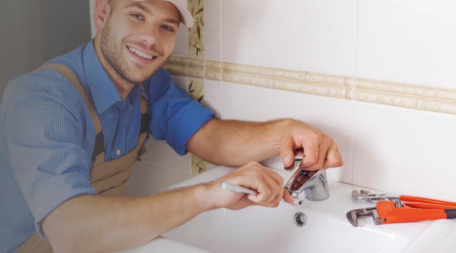 Faucet cartridge replacement in Melville, NY